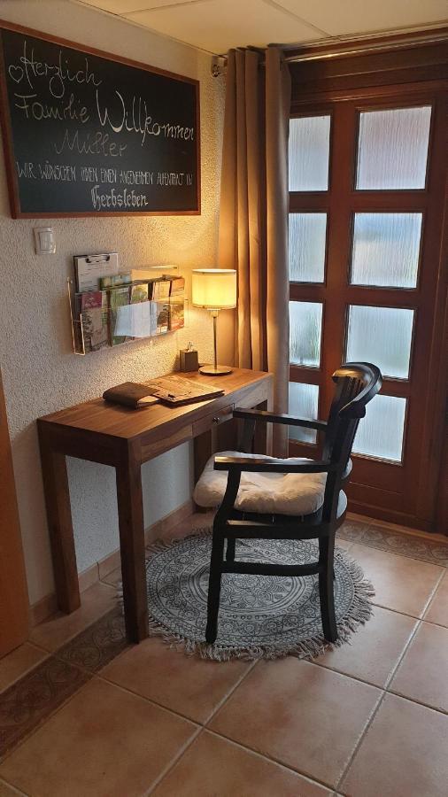 Ferienwohnung Gästeunterkunft Herbsleben Exterior foto